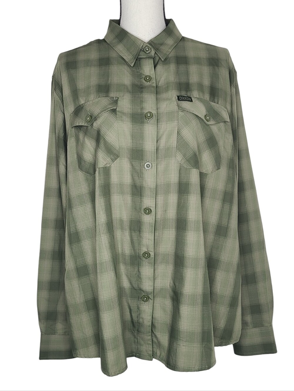 Dixxon Palo Verde Button Down Shirt 2X Plus Size